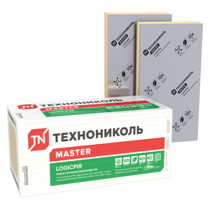Изображение Для дачи Изоляционные материалы LOGICPIR Ф/Ф Г1 L-кромка 1190*590*40 