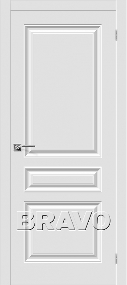 Изображение Двери Межкомнатные Скинни-14 П-23 (Белый) 