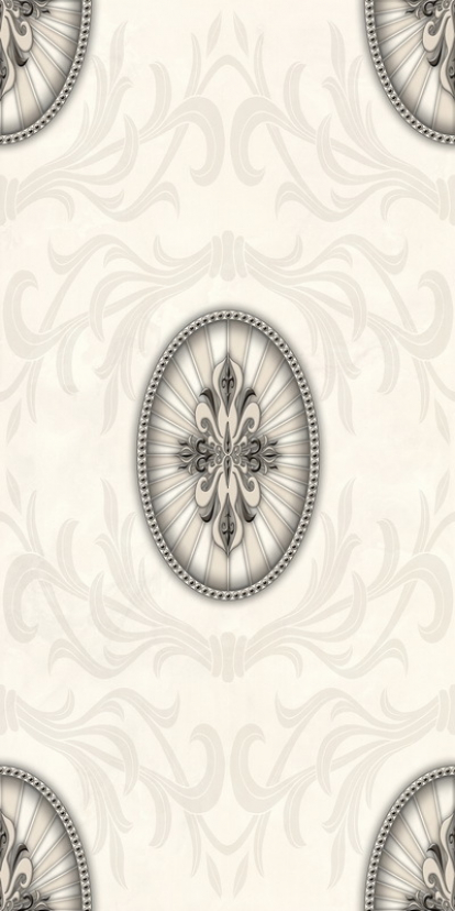 Изображение Керамическая плитка Березакерамика (Belani) Декор Грация 1 палевая 