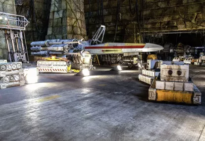 Изображение Обои Komar 8-4000 Star Wars Rebel Base 