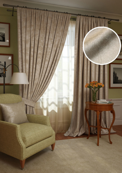 Изображение Товары для дома Домашний текстиль Комплект штор Plain Lux-SH PL123909672 