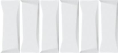 Изображение Керамическая плитка Cersanit Плитка настенная Evolution рельеф кирпичи белый 15256 (EVG053) 