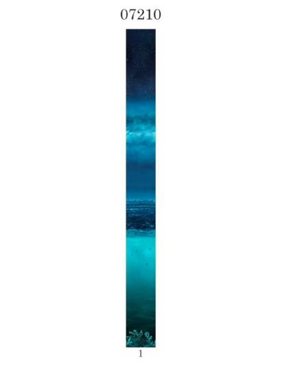 Изображение Стеновые панели ПВХ Звездное сияние 07210 фон 