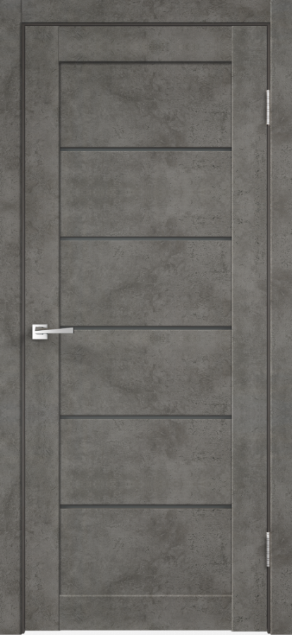 Изображение Двери Межкомнатные Loft 1 Бетон темно-серый 