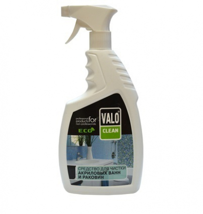 Изображение Товары для дома Бытовая химия NEW Средство для чистки акриловых ванн и раковин VALO Clean 