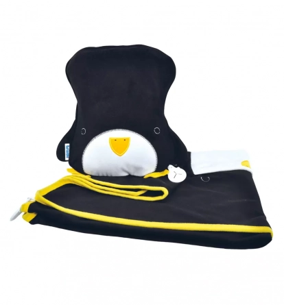 Изображение Игрушки Trunki Дорожный набор Подушка с пледом Пингвин 