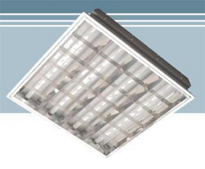Изображение Строительные товары Подвесные потолки Светильник RVA 418 m в комплекте с лампами Osram 18W/640 