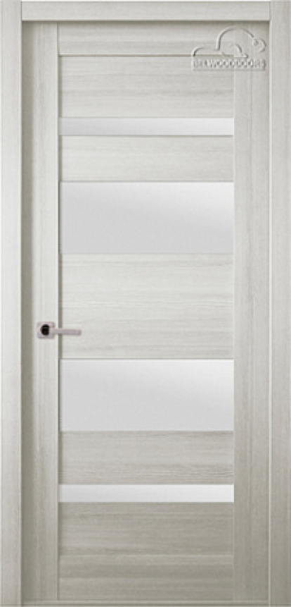 Изображение Двери Межкомнатные Дверь Мирелла ясень скандинавский полотно с остеклением 
