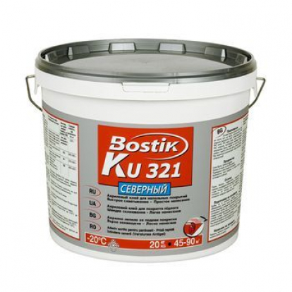 Изображение Паркетная химия Bostik Клей Bostik KU 321 20 кг морозоустойчивый 