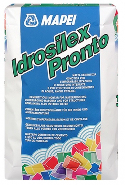 Изображение Строительные товары Строительные смеси Гидроизоляционный состав на цементной основе Idrosilex Pronto 