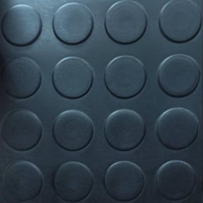 Изображение Линолеум StartExpo Транспортный линолеум ТЭП Монетка черный 