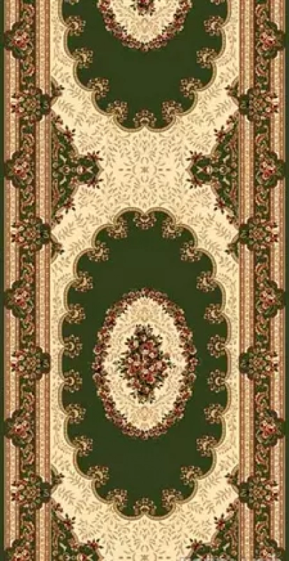 Изображение Ковролин Ковровые дорожки Da Vinci 5440 GREEN 