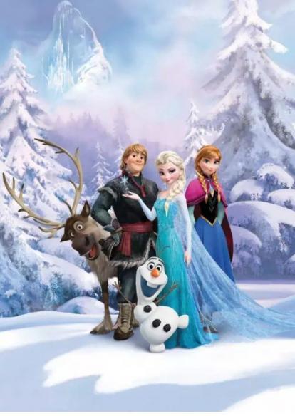 Изображение Обои Komar 4-498 Frozen Winter Land 