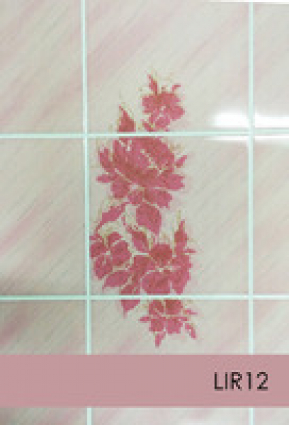 Изображение Стеновые панели Листовые Лилия розовая плитка 