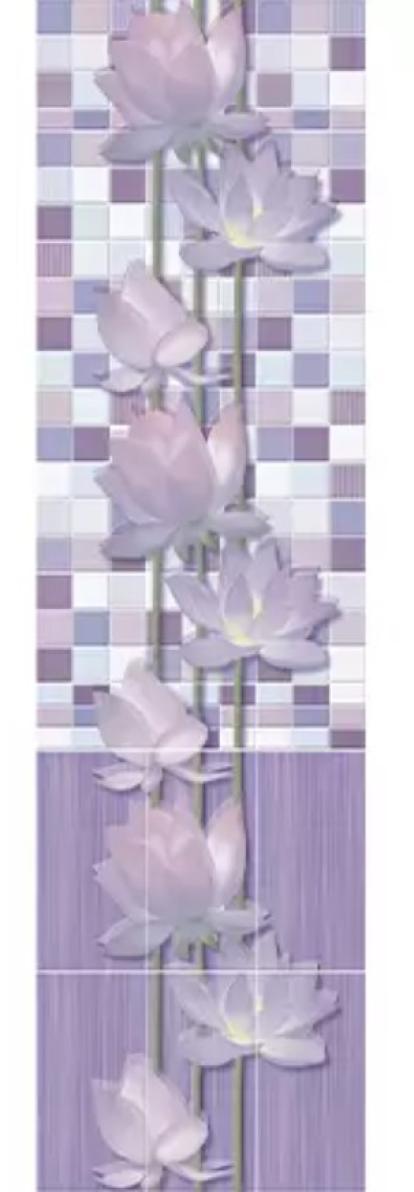 Изображение Стеновые панели ПВХ Лотос узор 