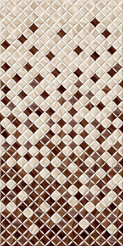 Изображение Керамическая плитка Березакерамика (Belani) Плитка Симфония облицовочная коричневая 