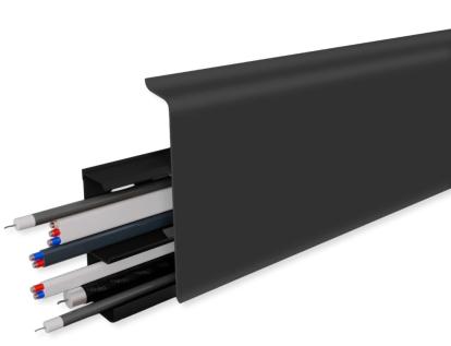 Изображение Плинтус Bonkeel 8505 Черный матовый 