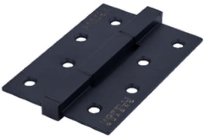 Изображение Двери Дверная фурнитура Петли Quadro-2 BL 100х75х2.5 