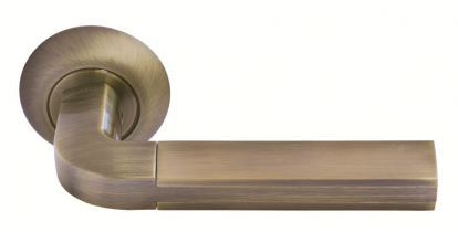 Изображение Двери Дверная фурнитура Дверная ручка MH-11 MAB/AB матовая античная бронза/античная бронза 