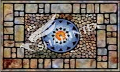 Изображение Грязезащитные покрытия Придверные коврики Коврик придверный флокированный SHAHINTEX 45*76 SH F004 