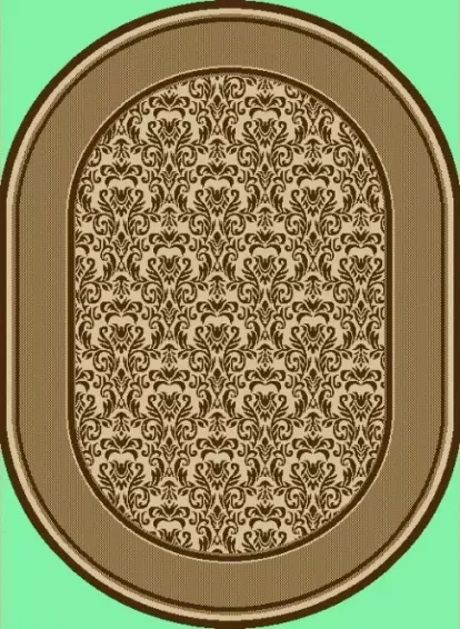 Изображение Ковры Витебские ковры Циновка Vitebsk sz1805c1о-11 овал 