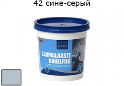Изображение Строительные товары Строительные смеси Затирка для швов №42 сине-серый 