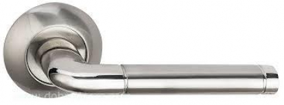 Изображение Двери Дверная фурнитура Дверная ручка LINDO A-34-10 CHROME/S.CHROME 