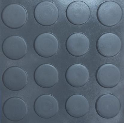 Изображение Линолеум StartExpo Транспортный линолеум ТЭП Монетка темно-серый 7012 