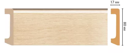 Изображение Плинтус Decomaster Плинтус D235-71 
