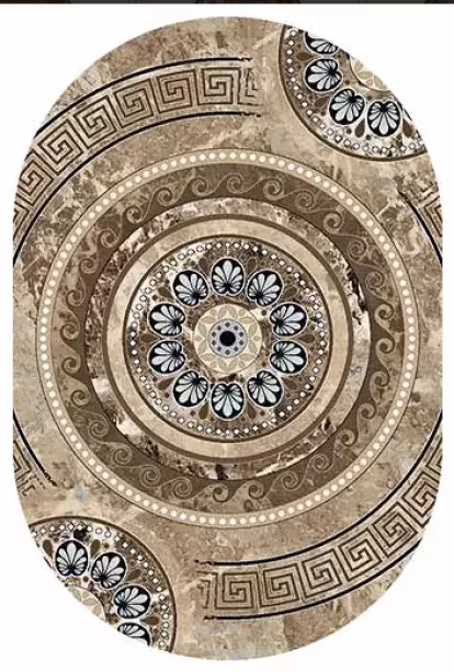 Изображение Ковры Merinos d300 Brown Овал 