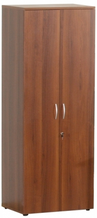 Изображение Мебель Витра Шкаф для одежды малый с замком Альфа 62.43 орех Пегас 