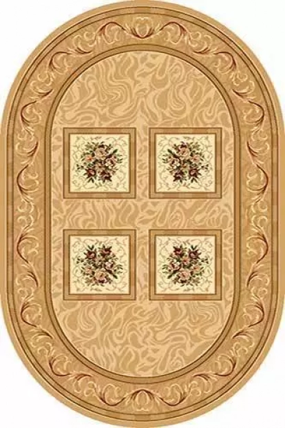 Изображение Ковры Merinos d065 BEIGE Овал 
