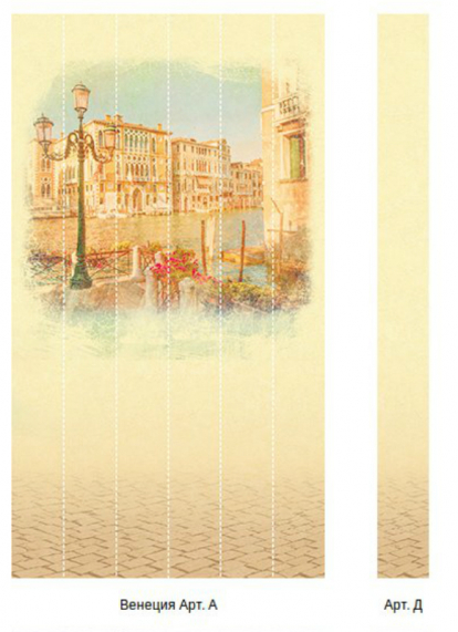 Изображение Стеновые панели Листовые Венеция Д 