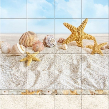 Изображение Стеновые панели ПВХ Песчаный пляж 