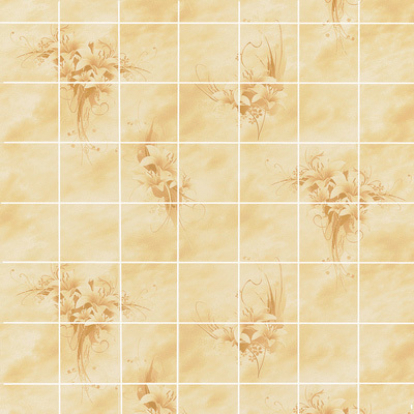 Изображение Стеновые панели Листовые Букет цветов песок 