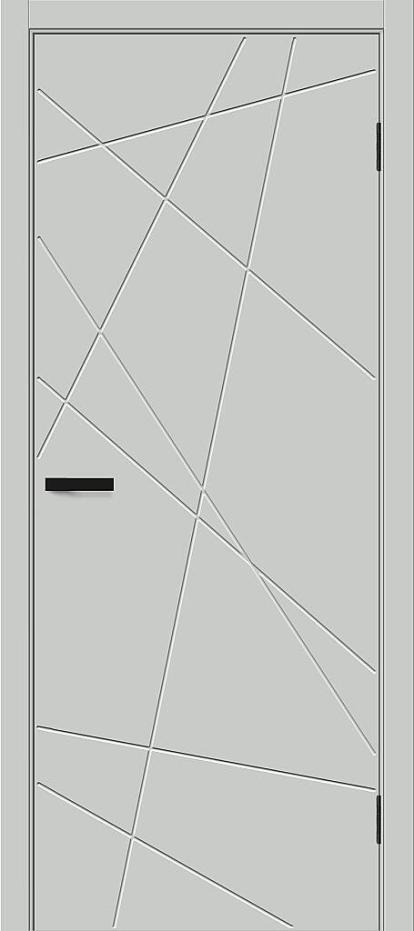 Изображение Двери Межкомнатные Граффити-5.Д.П Grey Silk 