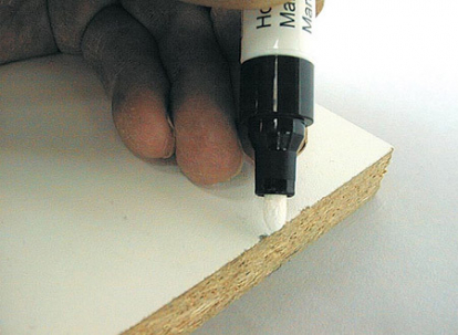 Изображение Паркетная химия Novoryt Волокнистый ретуширующий фломастер для ремонта напольных покрытий и мебели 