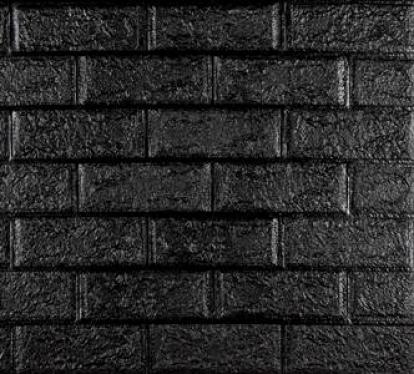 Изображение Стеновые панели Самоклеящиеся Кирпич черный CL-BL 