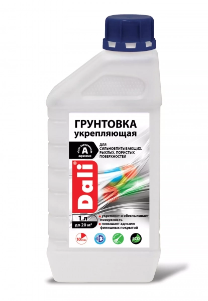 Изображение Для дачи Отделка стен Грунтовка акриловая укрепляющая Dali 