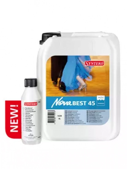 Изображение Паркетная химия Synteko Паркетный лак Synteco NovaBest 45 полуматовый 5 л 
