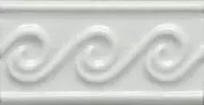 Изображение Керамическая плитка Elios Бордюр Country Wave Border White 