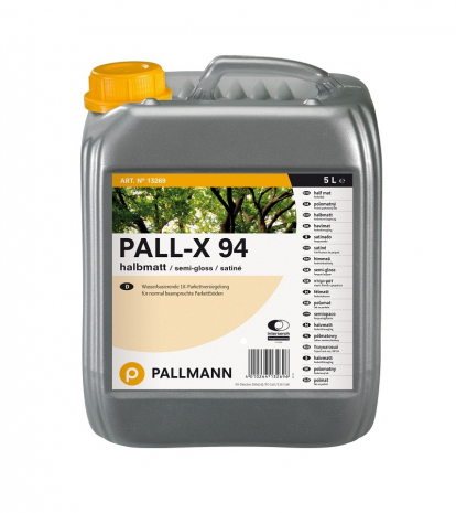 Изображение Паркетная химия Pallmann Паркетный лак Pall-X 94 полуматовый 