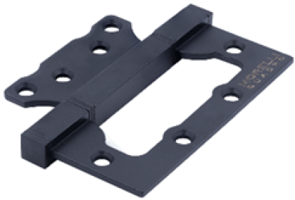 Изображение Двери Дверная фурнитура Петли Quadro-1 BL 100х75х3 