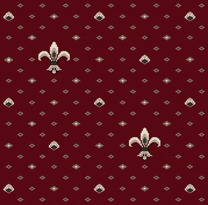 Изображение Ковролин Ковротекс Виктория Эко 01/3011 красный 