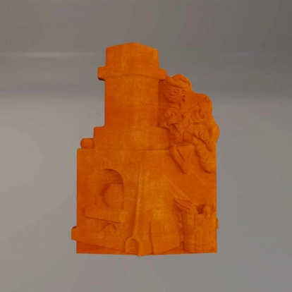 Изображение Стеновые панели 3D панели Емеля M006 
