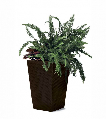 Изображение Для дачи Обустройство участка Кашпо Rattan Planter M 