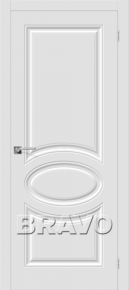 Изображение Двери Межкомнатные Скинни-20 П-23 (Белый) 