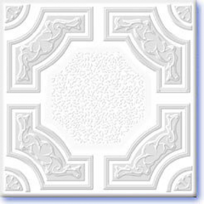 Изображение Строительные товары Потолочная плитка Kindecor 0829 Плитка белая 