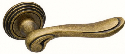 Изображение Двери Дверная фурнитура Дверные ручки Isola V209 Aged Bronze 
