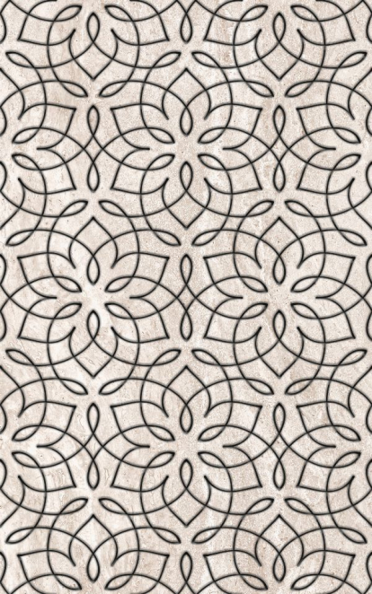 Изображение Керамическая плитка Terracota Pro Декор Graphite Flower Light 